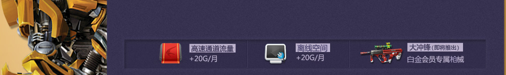 迅雷会员新推白金会员套餐 尊享更大离线空间，更多高速通道流量！
