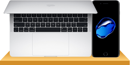 11488元MacBook Pro（银色）+6388元iPhone 7